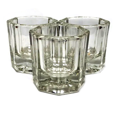 Стеклянный стаканчик для Мономера Хны Краски 10мл