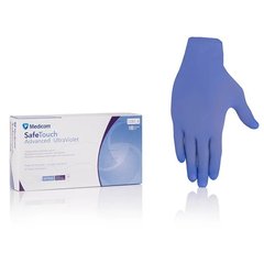 Перчатки нитриловые неопудренные Medicom UltraViolet 100 шт