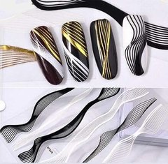 Гибкая лента-волна для дизайна ногтей